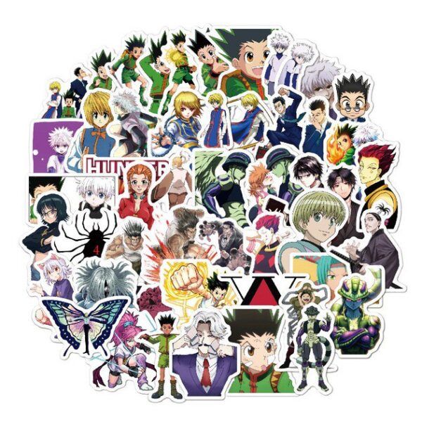 Наліпки на ноутбук/телефон (Hunter x Hunter)