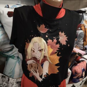 Футболка_Аніме дівчина ручний розпис