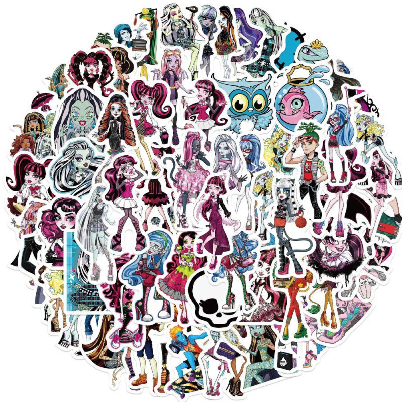 Наліпки Monster High