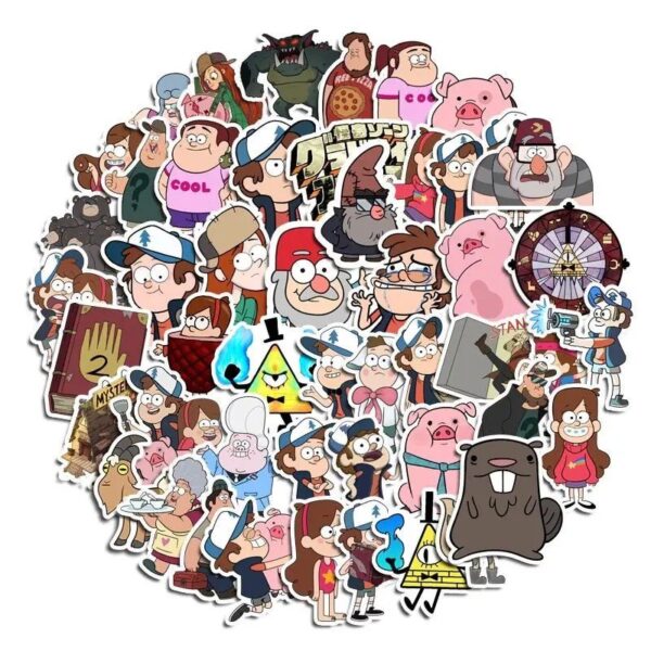 Наліпки Gravity Falls