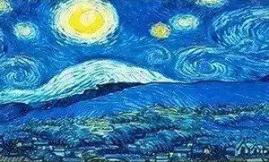 Алмазна мозаіка_Зіркова ніч_(30х80см)