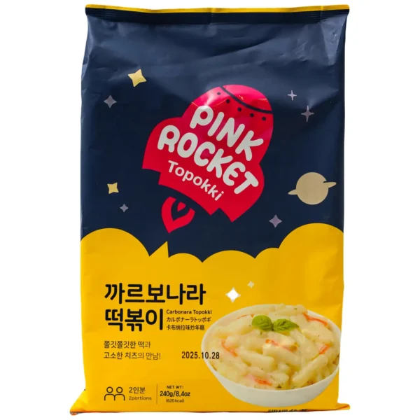 Токпокі Pink Rocket Carbonara YOPOKKI 120 г