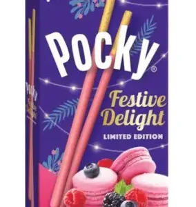 Палички бісквітні Festive Delight Pocky GLICO 33 г