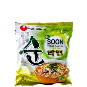 Локшина рамен швидкого приготування вегетаріанська Soon Veggie Ramyun NONGSHIM 112 г