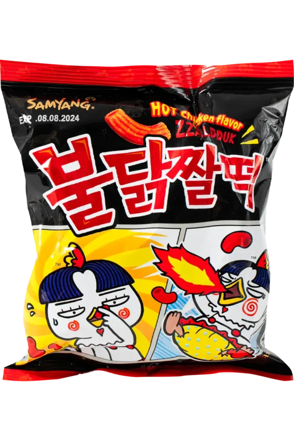 Снек  Chicken flavor Zzaldduk SAMYANG 120 г