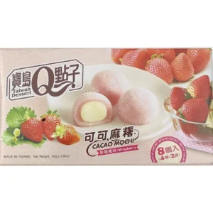 Тістечко моті (мочі)Cacao Strawberry TAIWAN DESSERT 80 г