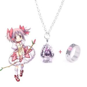 Комплект Мадока (кулон та перстень )