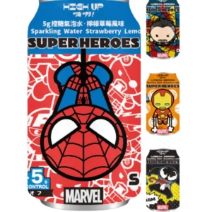 Напій Lemon & Strawberry HIGHUP MARVEL 330 мл