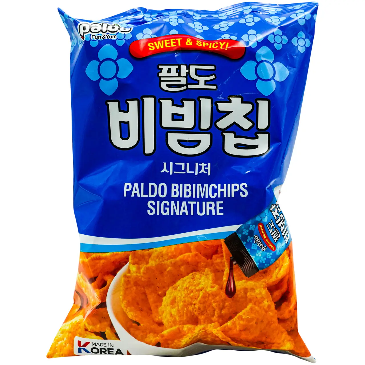 Чипси кукурудзяні Bibimchips Signature PALDO 80 г