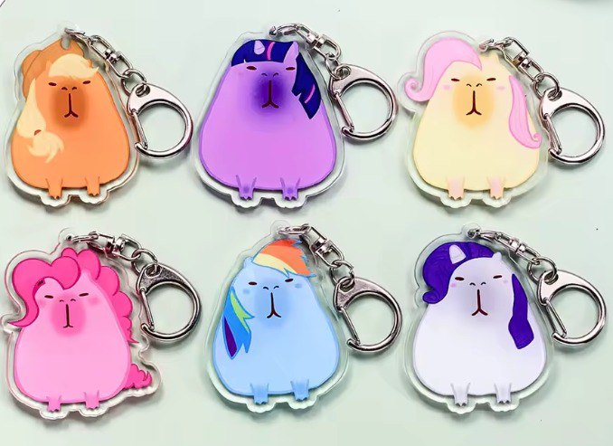 Брелок акриловий_My Littel pony_капібара