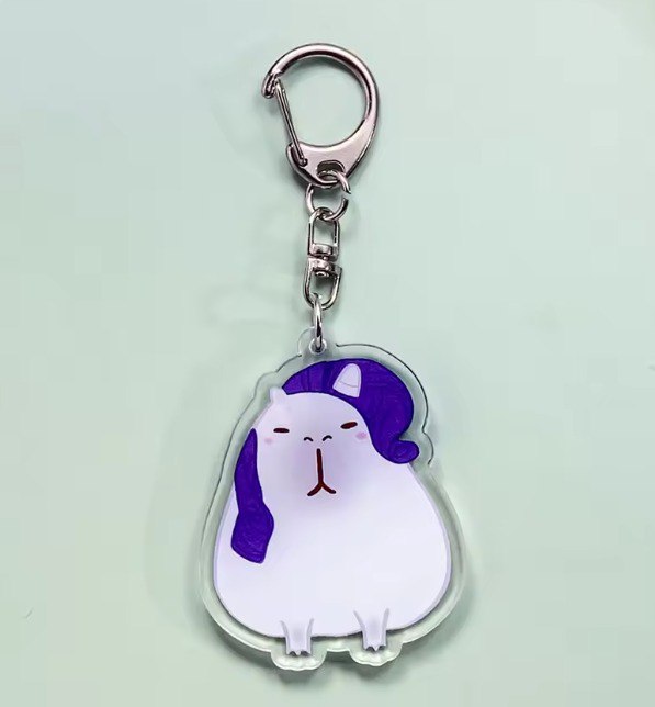 Брелок акриловий_My Littel pony_капібара - Зображення 2
