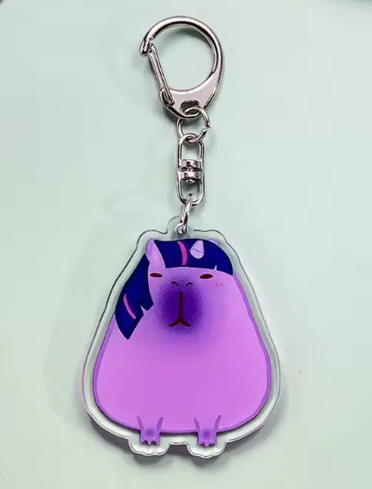 Брелок акриловий_My Littel pony_капібара - Зображення 3