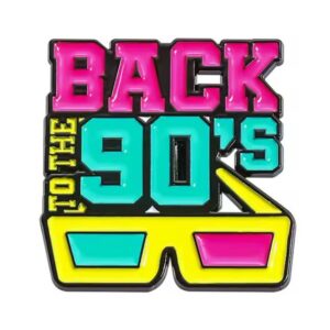 Alternative view of Пін металевий_Let"s Go 90-х Party