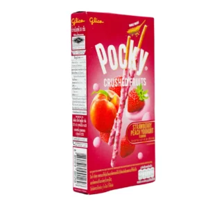 Палички солодкі Crushed Fruits Strawberry Peach Yoghurt POCKY 38 г
