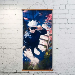 Гобелен_Магічна битва_Сатору Годжо (40х80 см)