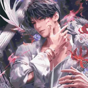 Картина за номерами Магія погляду Love and Deepspace 40х50 см