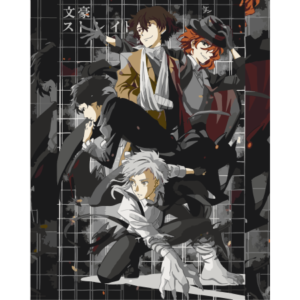 Картина за номерами Великі із бродячих псів  40*50 см