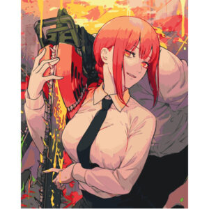 Картина за номерами Людина Бензопила: Макіма 40*50 см