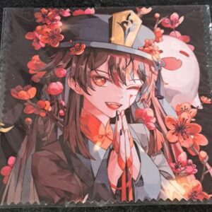 Серветка для окулярів 15х15 см _Геншин_Ху Тао_Джун Лі