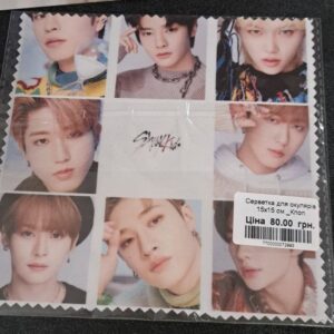 Серветка для окулярів 15х15 см _Кпоп