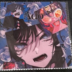 Серветка для окулярів 15х15 см _Співачка Ado