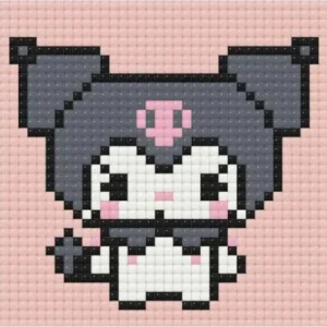 Алмазна мозаіка_Куромі бежева (10х10см)