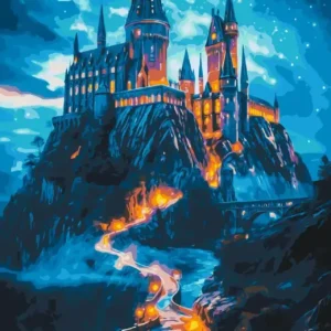 Картина за номерами Хогвартс 40х80 см