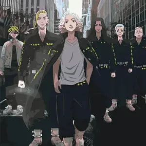 Картина за номерами Токійські месники 40х50 см