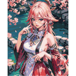 Картина за номерами Яe Міко Genshin impact 40х50 см