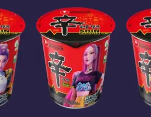 Локшина K-Pop Demon Hunters Shin Nongshim Netflix 68 г