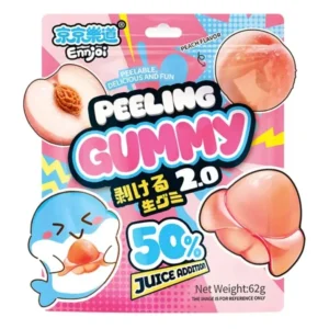 Желейні цукерки з персиком Peeling Gummy ENNJOI 62 г