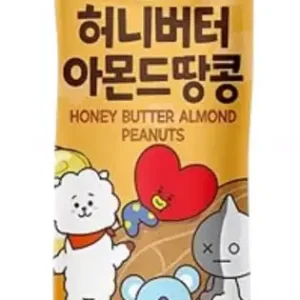 Мікс мигдалю та арахісу Honey Butter LINE BT21 30 г