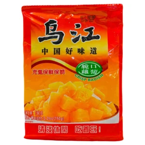 Азійська хрустка маринована редька Radish Crispy WUJIANG 150 г