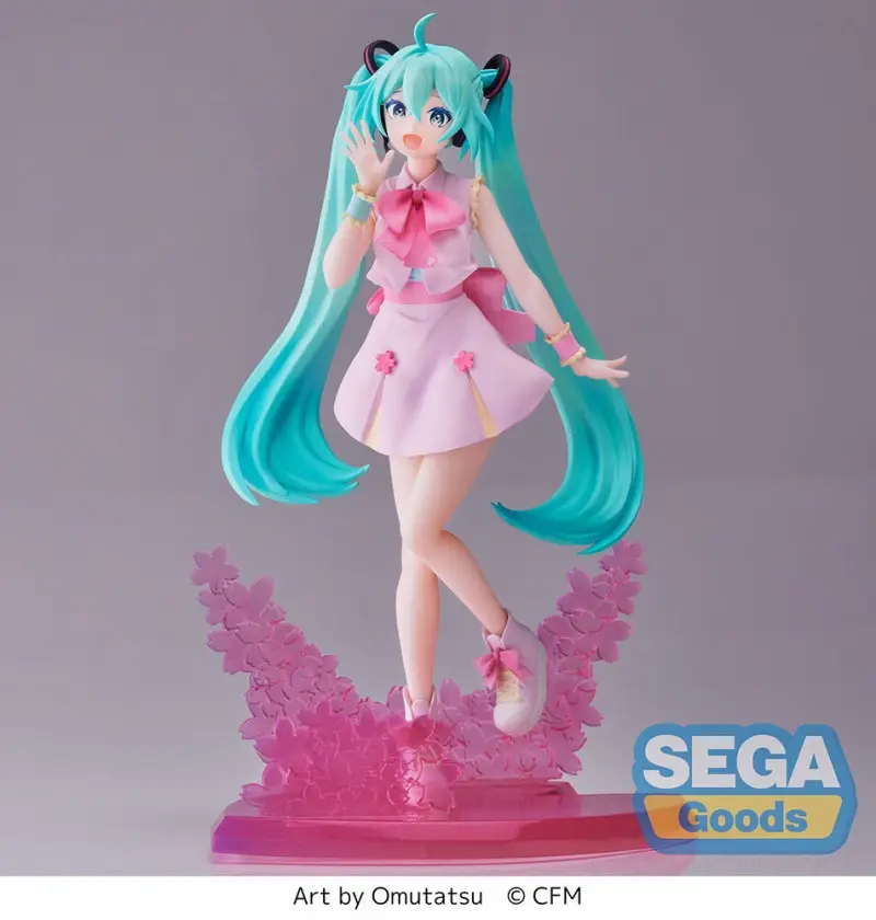 Sega Luminasta Hatsune Miku - Sakura Miku (Omutatsu Ver.) без коробки _den